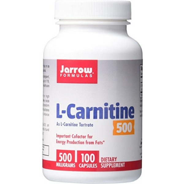 Jarrow Formulas Lcarnitine 500 mg 100 Caps