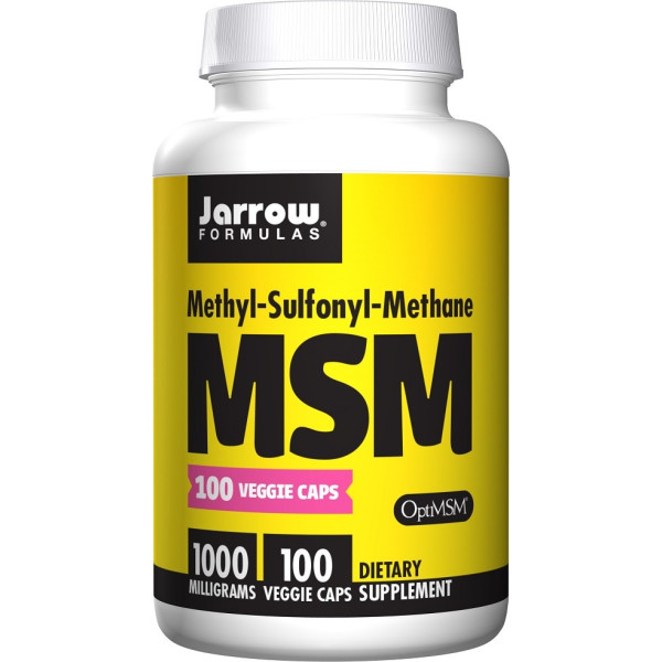 Jarrow Formulas Msm (methylsulfonylmethaan) 1000mg 100 Vcaps