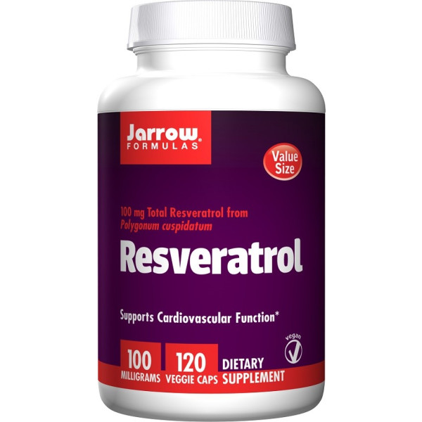 Jarrow Formulas Resveratrolo 100mg 120 Vcaps