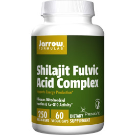 Jarrow Formulas Shilajit Fulvic Acid Complex 60 Vcaps