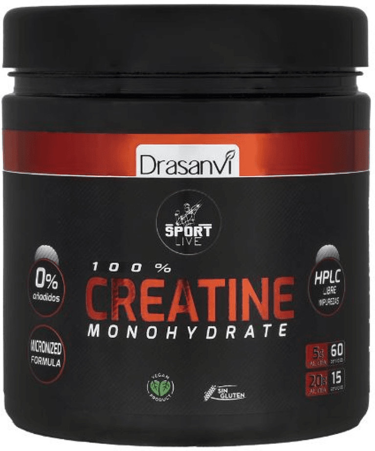 Drasanvi 100% CrÃ©Atine Monohydrate 300 Gr GoÃ»Ter Sans Saveur-image