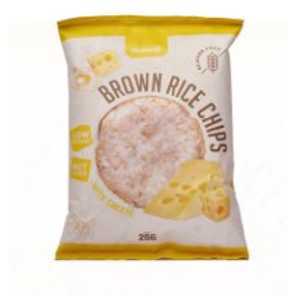 Quamtrax Chips de Riz Brun 25 Gr