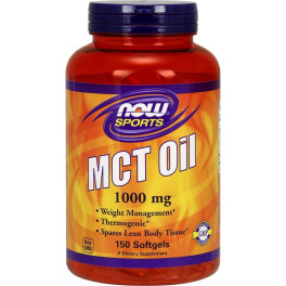 Now Mct Oil 1000mg 150 Softgels
