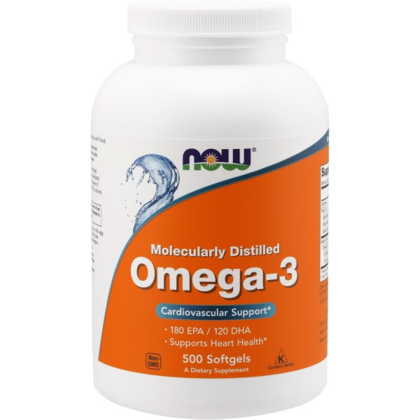 Ora Omega3 Molecularly Distilled 500 Softgels