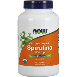 Agora Spirulina Organic 500mg 500 Tabs