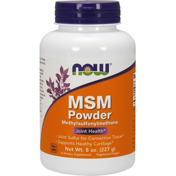 Now Msm Méthylsulfonylméthane Poudre 227g