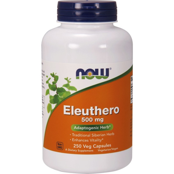 Agora Eleuthero 500mg 250 Vcaps