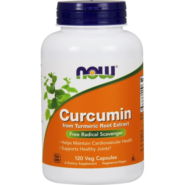 Now Turmeric Curcumin 120 Vcaps