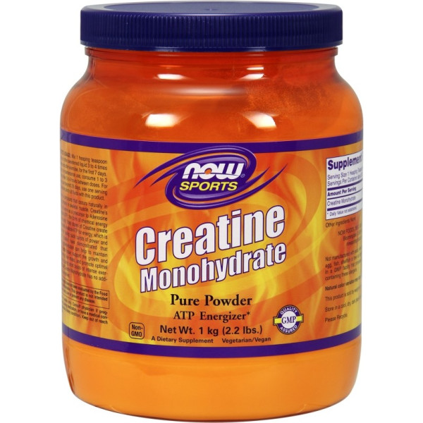 Now Creatine Monohydrate Pure Powder 1000g