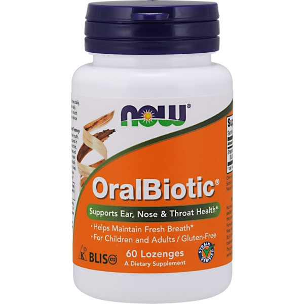 Now Oralbiotic 60 Lozenges