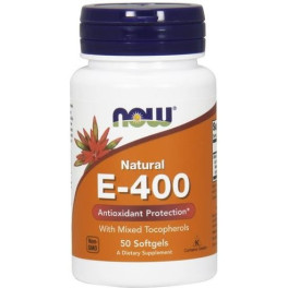 Now Vitamin E400 Iu With Selenium 100 Softgels