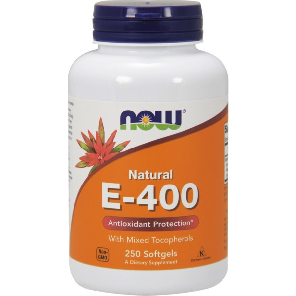 Now Vitamin E400 Dry Vegetarian 100 Vcaps