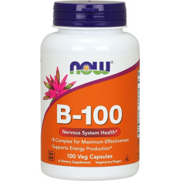 Now Vitamin B100 100 Vcaps