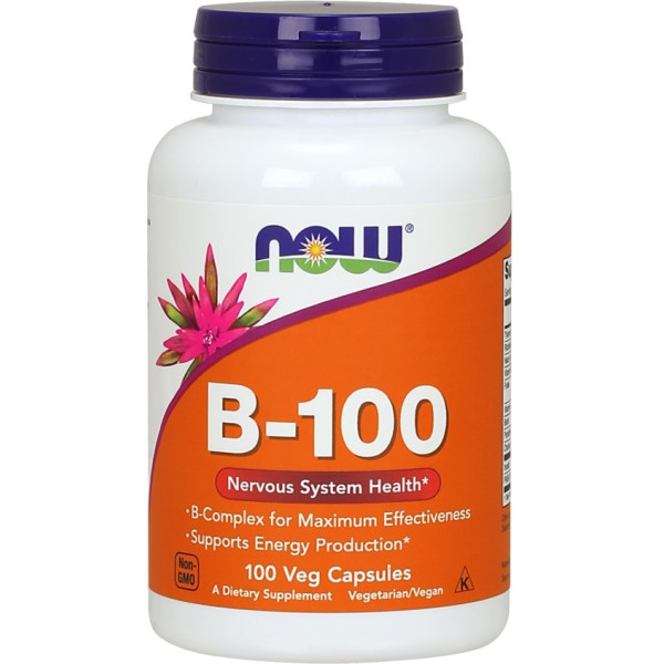 Now Vitamin B100 100 Vcaps