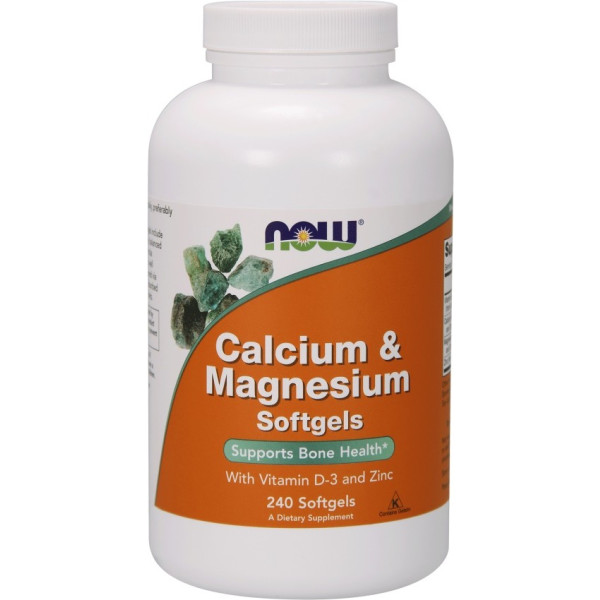 Now Calcium & Magnesium 100 Tablets