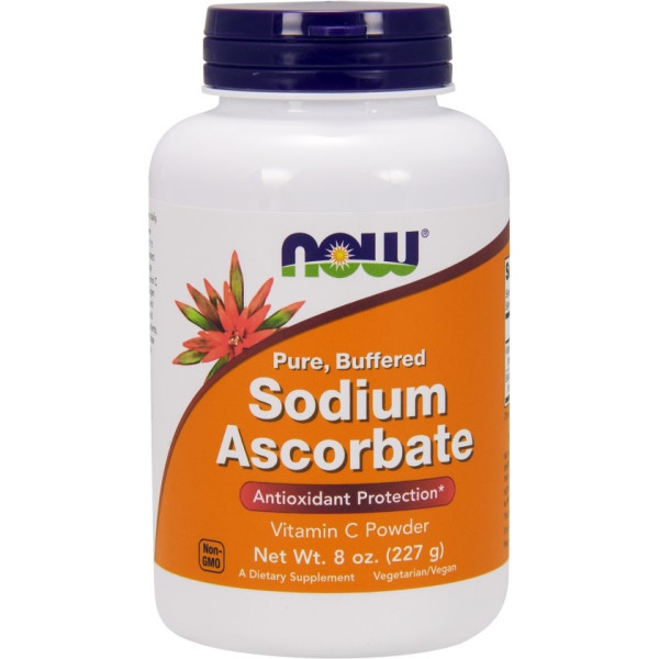 Now Sodium Ascorbate Powder Buffered 227g