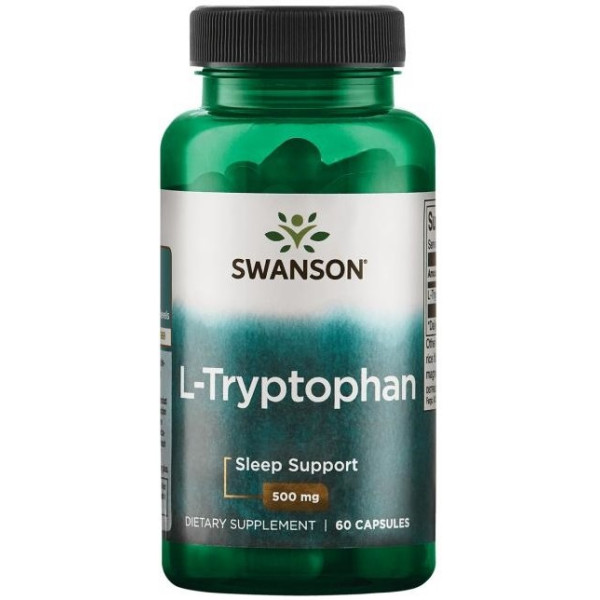 Swanson Ltriptofano 500 mg 60 cápsulas