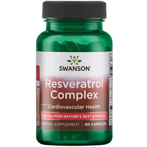 Swanson Resveratrol-Komplex 60 Kapseln