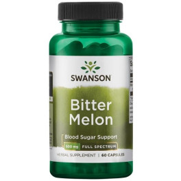 Swanson bittere meloen 500 mg 60 capsules