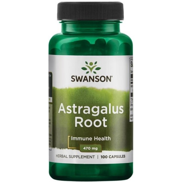 Swanson Astragalus Root 470mg 100 Caps