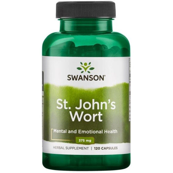 Swanson sint-janskruid 375 mg 120 capsules