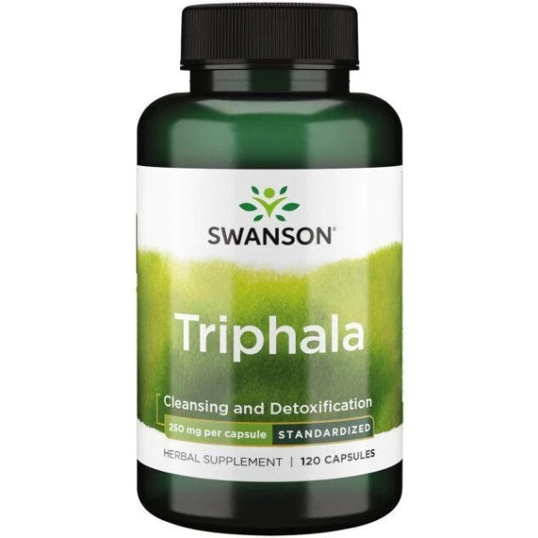 Swanson Triphala 250 mg 120 cápsulas
