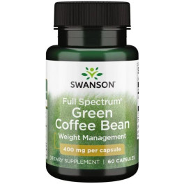 Swanson Full Spectrum Green Coffee Bean 400mg 60 Caps