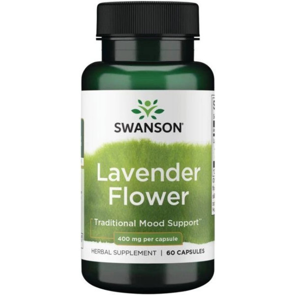 Fiore di lavanda Swanson 400 mg 60 capsule