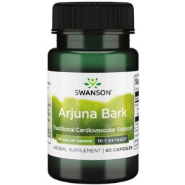 Swanson Arjuna-schors (10: 1) Extract 40 mg 60 caps