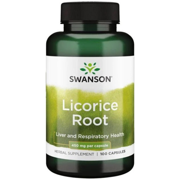 Swanson Licorice Root 450mg 100 Caps