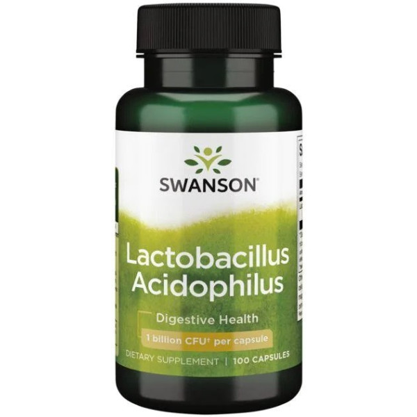 Swanson Lactobacillus Acidophilus 1 Milliarde KBE 100 Kapseln