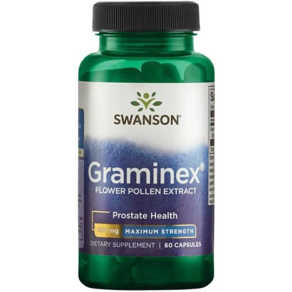 Swanson Graminex 500 mg 60 cápsulas