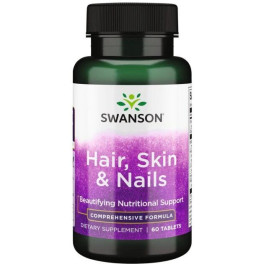 Swanson Hair Skin & Nails 60 comprimidos