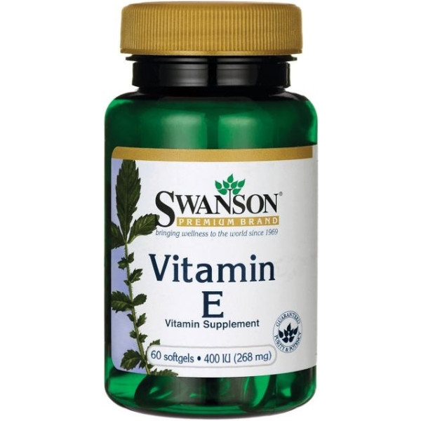 Swanson Vitamin E 400 Iu 60 Softgels