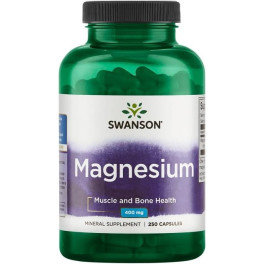Swanson Magnesium 200 mg 250 Kapseln