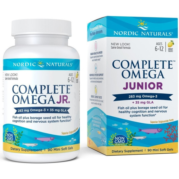 Nordic Naturals Complete Omega Junior 283 mg 90 gélules