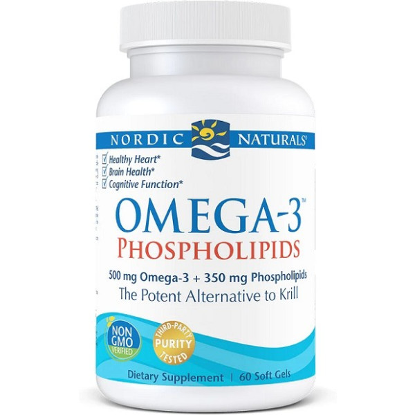 Nordic Naturals Fosfolipidi Omega3 500 Mg 60 Softgel