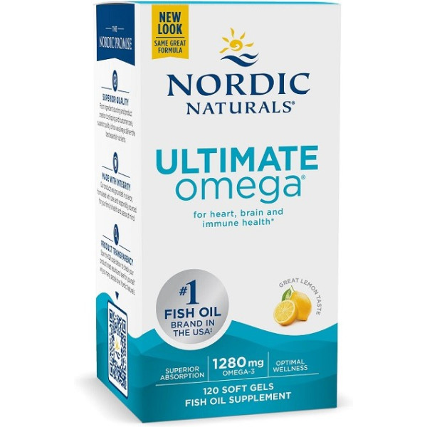 Nordic Naturals Ultieme Omega 1280 Mg 120 Softgels
