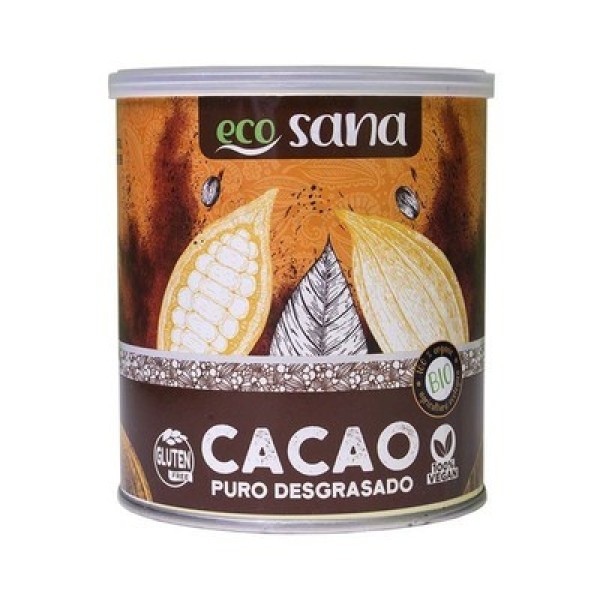 Ecosana Bio entfetteter reiner Kakao 275 Gr