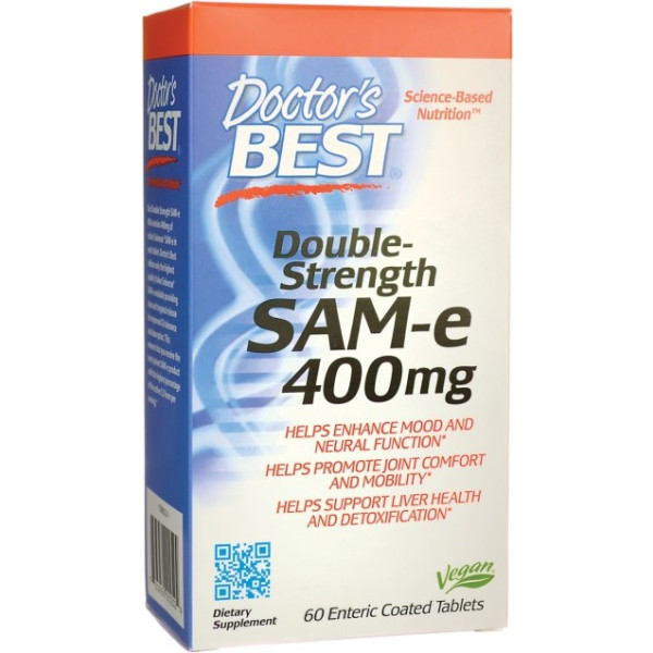 Doctors Best Same 400 mg dubbele sterkte 60 tabletten