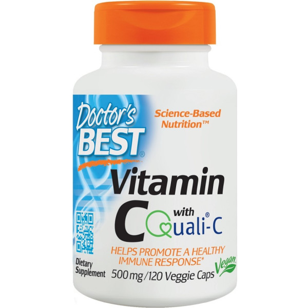 Ärzte bestes Vitamin C mit Qualic 500 mg 120 Vcaps