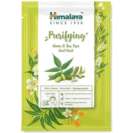 Himalaya Zuiverend Neem & Tea Tree Sheet Masker 30 ml