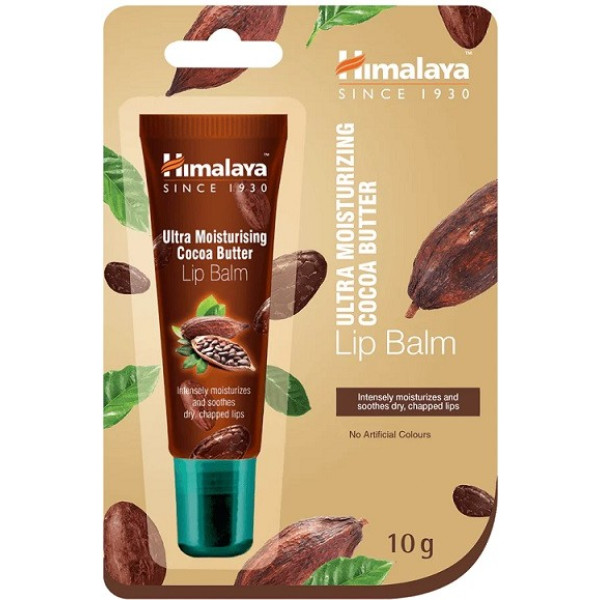 Himalaya Baume à Lèvres Ultra Hydratant au Beurre de Cacao 10g