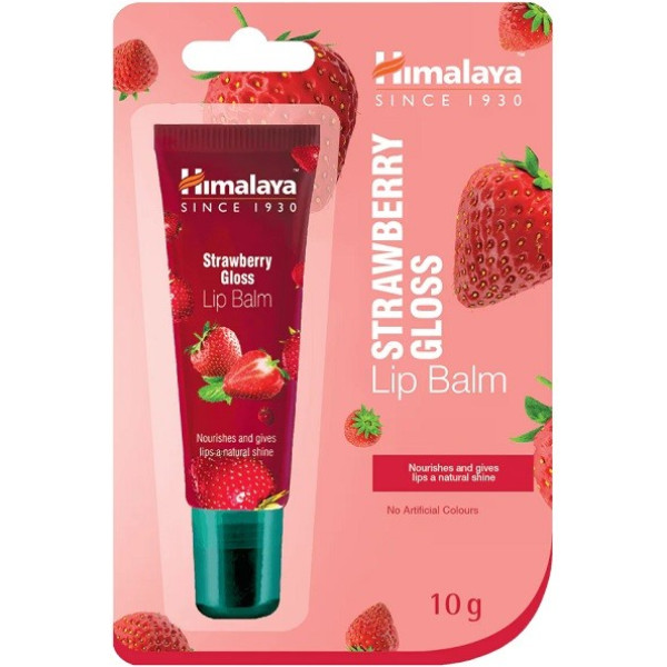 Baume à Lèvres Gloss Fraise de l'Himalaya 10g