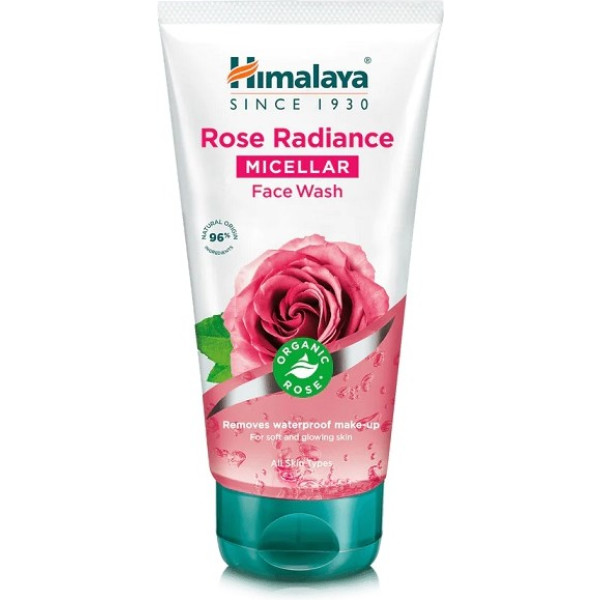 Nettoyant visage micellaire éclat à la rose de l'Himalaya 150 ml