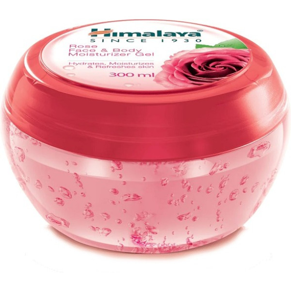 Gel idratante viso e corpo alla rosa dell'Himalaya 300 ml