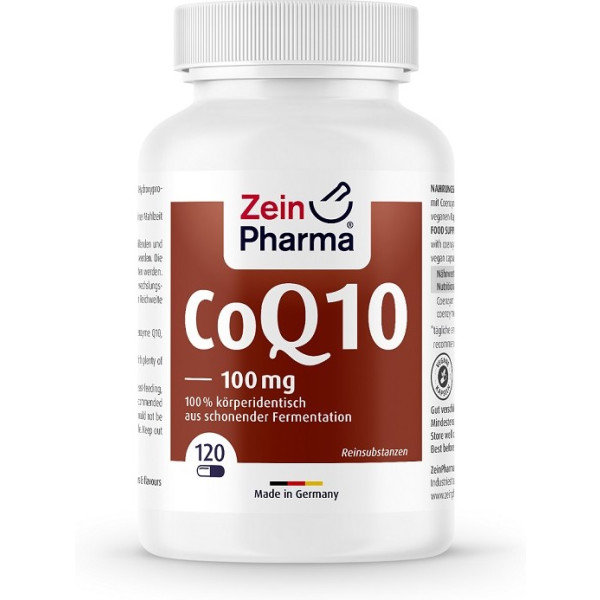 Zein Pharma Coenzyme Q10 100 mg 120 gélules