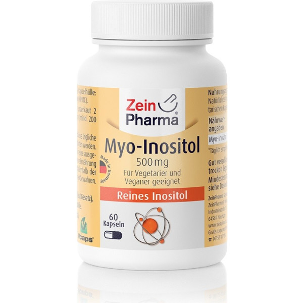 Zein Pharma Mio-inositol 500 mg 60 cápsulas