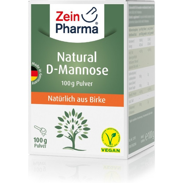 Zein Pharma Natuurlijk D-mannose Poeder 100 Gr