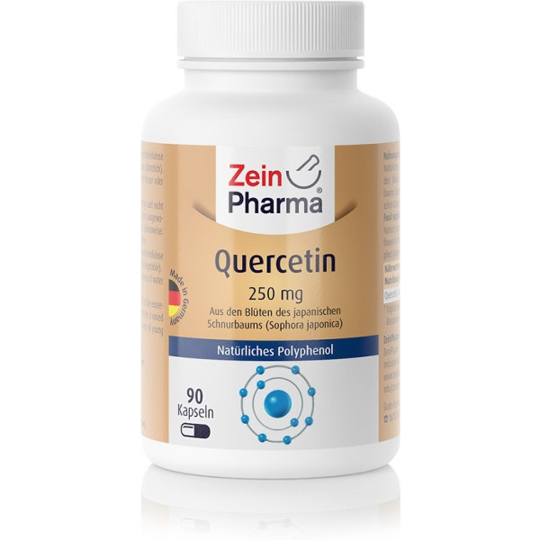 Zein Pharma Quercetina 250 mg 90 cápsulas